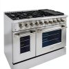 DUURA Elite Gas Range Stainless Steel Dual Convection Oven-5