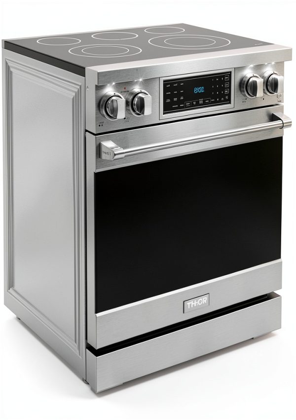 Thor Kitchen RSE30 Stainless Steel Freestanding Range-1