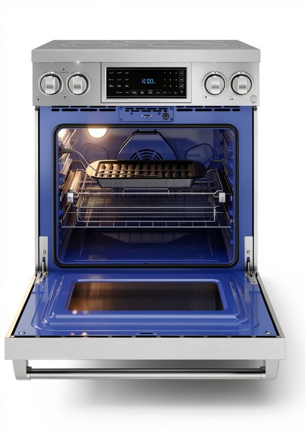 Thor Kitchen RSE30 Stainless Steel Freestanding Range-5