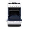 Summit Appliance Gas Range White 24 Inch Freestanding-3