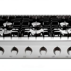 AAOBOSI 36 Inch Gas Stove Stainless Steel 6 Burner-0