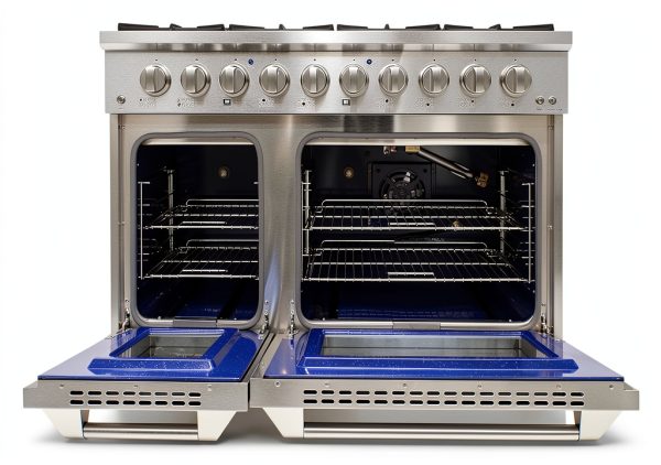 DUURA Elite Gas Range Stainless Steel Dual Convection Oven-2