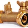 AuySier Brass Garden Hose Splitter 4 Way Durable Water-3