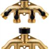 Twinkle Star 4 Way Hose Splitter Heavy Duty Brass Garden-6