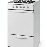 Summit Appliance Gas Range White 24 Inch Freestanding-0