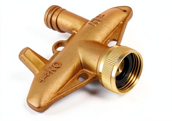 Garden Hose Splitter Triumpeek Brass ABS 4 Way Adapter-1