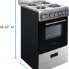 Avanti Electric Range Stainless Steel Compact Kitchen-3