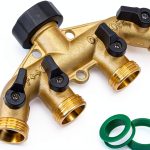 Twinkle Star 4 Way Hose Splitter Heavy Duty Brass Garden-0