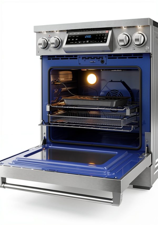Thor Kitchen RSE30 Stainless Steel Freestanding Range-6