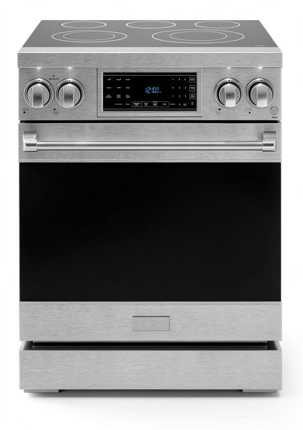 Thor Kitchen RSE30 Stainless Steel Freestanding Range-0