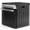 GE Profile Drop In Gas Range Stainless Steel Efficient-2