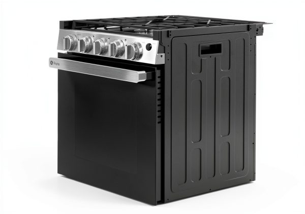 GE Profile Drop In Gas Range Stainless Steel Efficient-2