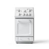 Avanti Gas Range White 4 Burner Compact Kitchen Appliance-3
