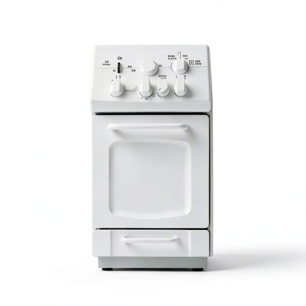 Avanti Gas Range White 4 Burner Compact Kitchen Appliance-3