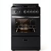 VEVOR 24 in Electric Range Oven Stainless Steel 4 Burners-5