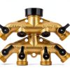 BILAL 4 Way Brass Hose Splitter 3/4 Inch NPT Thread-2