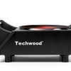 Techwood Ceramic Cooktop Portable Double Burner Electric-5