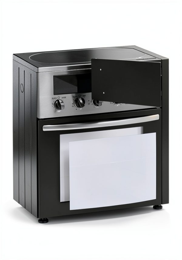 VEVOR 24 in Electric Range Oven Stainless Steel 4 Burners-4