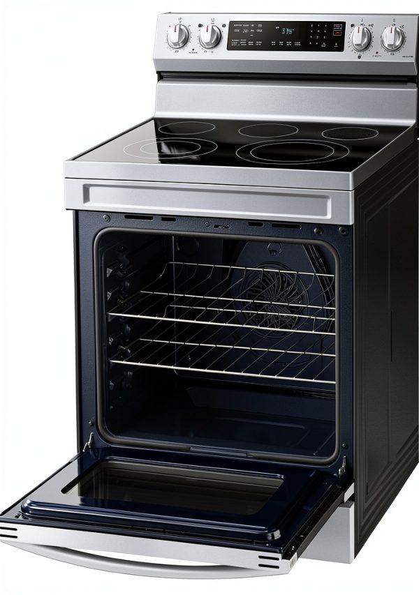Samsung Electric Range Stainless Steel Air Fry Wi-Fi-5