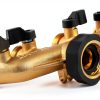 BILAL 4 Way Brass Hose Splitter 3/4 Inch NPT Thread-3