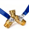 BILAL Brass Hose Splitter 3/4 GHT Durable Garden Watering-0