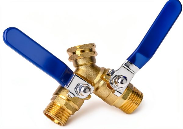 BILAL Brass Hose Splitter 3/4 GHT Durable Garden Watering-0