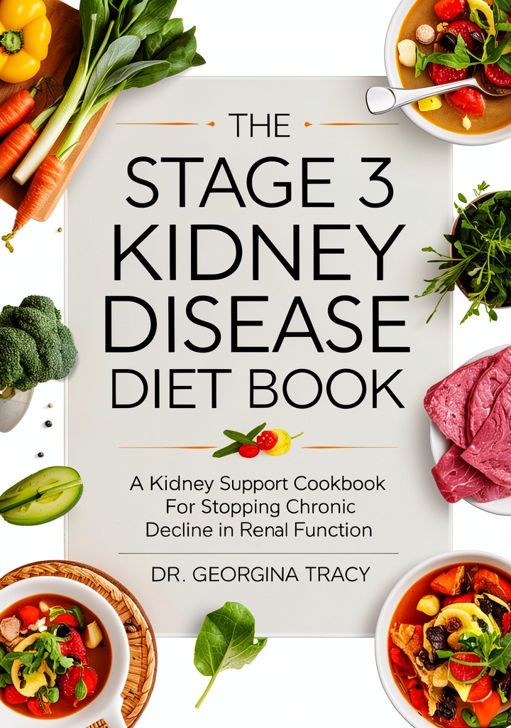 Kidney Diet Book cover showing clear title and series branding