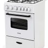 Avanti 24 Inch Gas Range Compact Freestanding Stainless-1