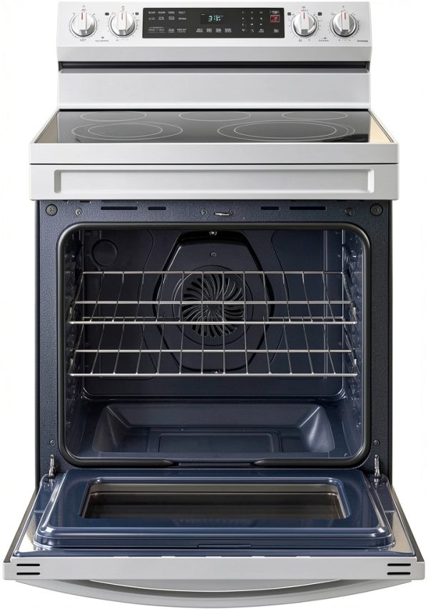 Samsung Electric Range Stainless Steel Air Fry Wi-Fi-6