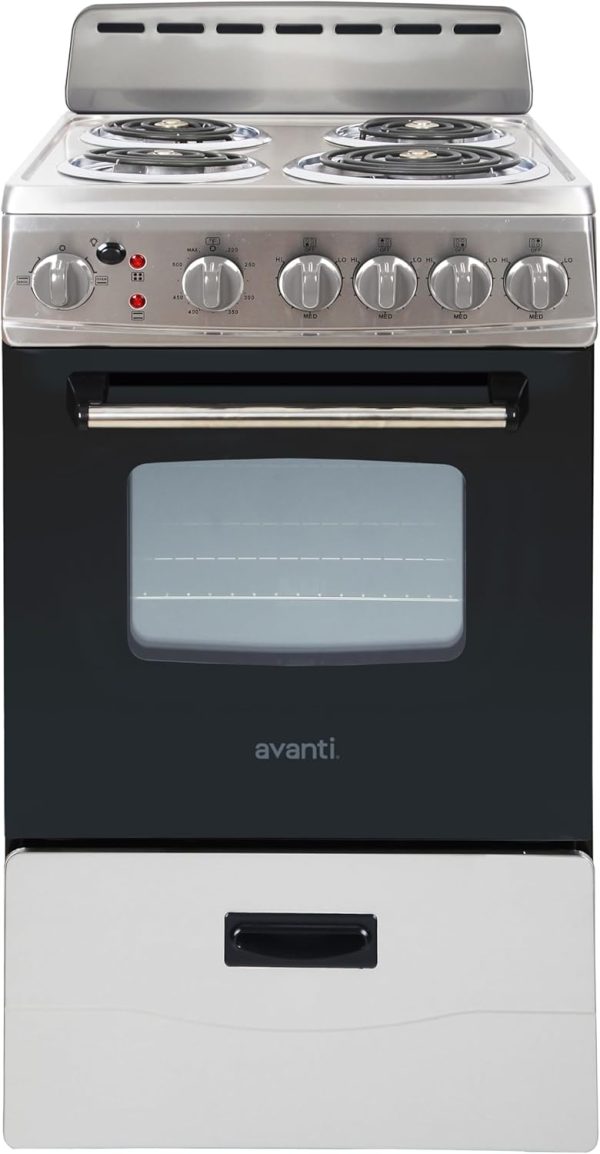 Avanti Electric Range Stainless Steel Compact Kitchen-0
