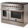 Forno Dual Fuel Range Stainless Steel Professional Kitchen-1