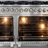 Forno Dual Fuel Range Stainless Steel Professional Kitchen-2