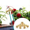 Garden Hose Splitter Brass 4 Way Hourleey Durable Water-5