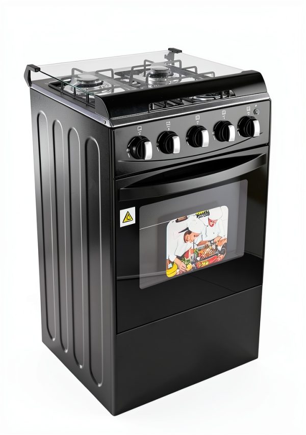 DGleyisu 60L Gas Range Black Freestanding Compact Kitchen-4