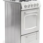 Avanti Gas Range White 4 Burner Compact Kitchen Appliance-0