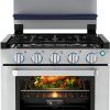 CAMPLUX RV Oven Stove Combo Stainless Steel Slide-In Design-0