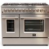 Forno Dual Fuel Range Stainless Steel Professional Kitchen-0