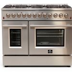 Forno Dual Fuel Range Stainless Steel Professional Kitchen-0