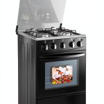 DGleyisu 60L Gas Range Black Freestanding Compact Kitchen-0