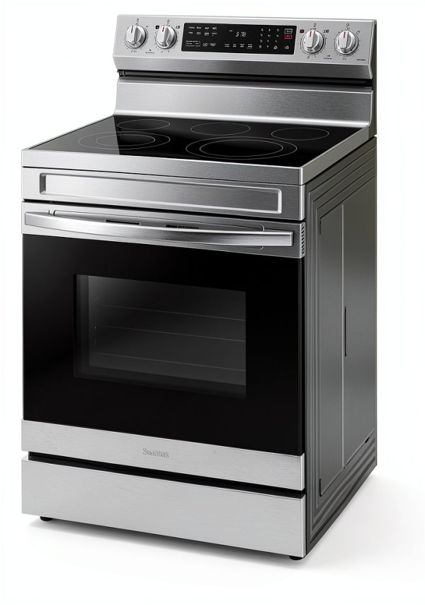 Samsung Electric Range Stainless Steel Air Fry Wi-Fi-8