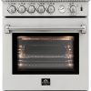 Forno 30 Inch Gas Range Stainless Steel Freestanding-0