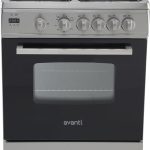 Avanti Gas Range Compact Freestanding Stainless Steel-0