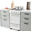 Avanti Gas Range White 4 Burner Compact Kitchen Appliance-6