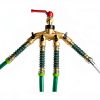 LFSEMINI Brass Garden Hose Splitter 4 Way with Protectors-5