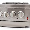 Forno Dual Fuel Range Stainless Steel Professional Kitchen-6