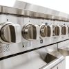 DUURA Elite Gas Range Stainless Steel Dual Convection Oven-4