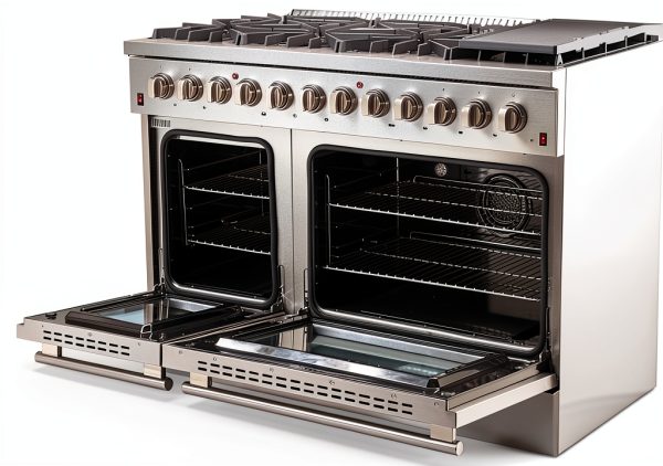Forno Dual Fuel Range Stainless Steel Professional Kitchen-3