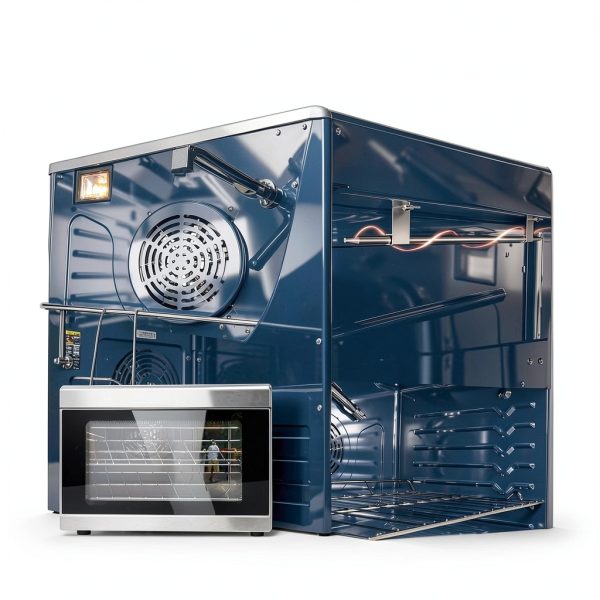 AAOBOSI Freestanding Gas Range Stainless Steel Double Oven-5
