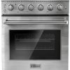 Empava 30 Inch Gas Range Stainless Steel Convection Oven-0
