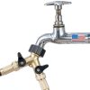 2 Way Water Splitter Brass DBR Tech Garden Hose Attachment-1
